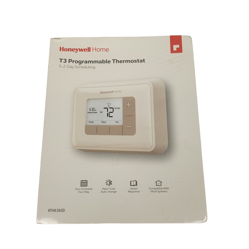 Honeywell Home T3 RTH6360D 5-2 Day Programmable Thermostat Digital New Sealed